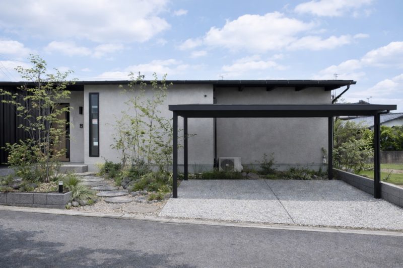 完成見学会　廿日市市深江　中庭を囲んで暮らす、ふたりの平屋